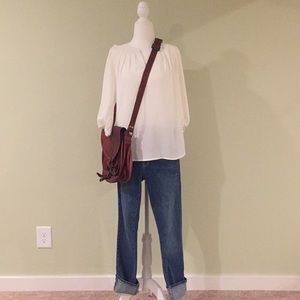 Blue Rain - Boho blouse